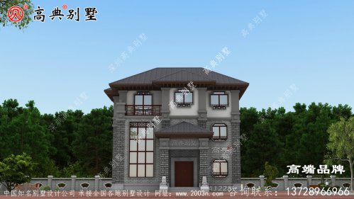 这个户型可以说是农村自建房中的精品。